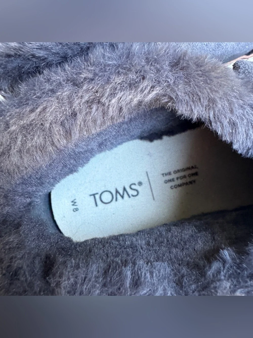 Tom’s Paxton Slip On Suede Fur Loafers